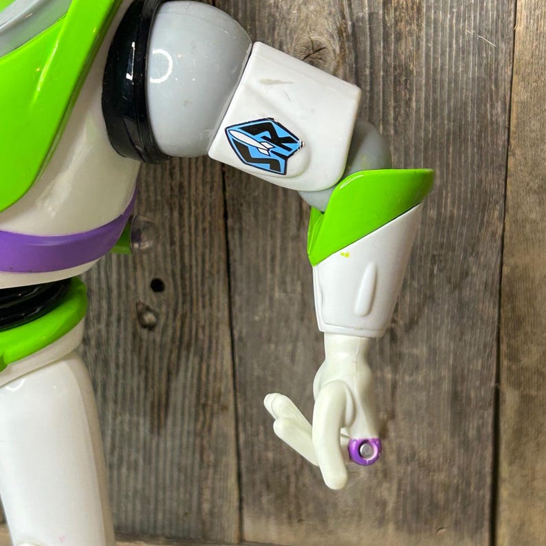 Disney Pixar Toy Story Buzz Lightyear Talking Action Figure with Pop Out Wings image 10