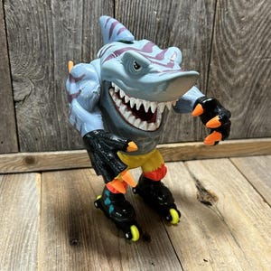 Vintage 1994 Street Sharks Blades Action Figure NO BOX