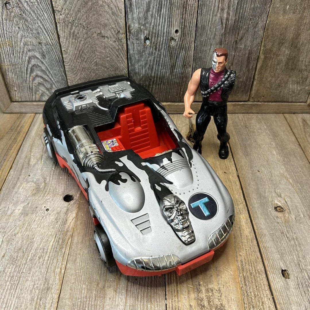 Vtg 1991 Kenner Terminator 2 Mobile Assault Vehicle W/figure READ