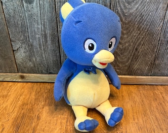 Ty Beanie Baby Pablo The Backyardigans Penguin Blue Plush 2004 Nick Jr 8 Inch