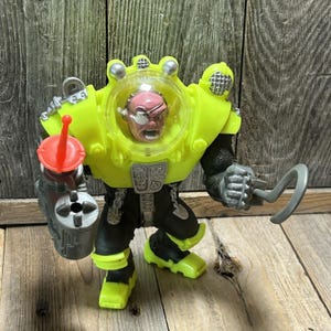 Vintage 1994 Street Sharks Dr. Piranoid Action Figure NO BOX