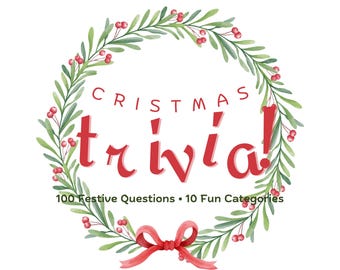 Christmas Trivia Game – 100 Curated Holiday Questions (Printable Edition)