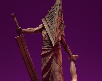Pyramid Head | Silent Hill | 3D Printed Resin Figure | Fan Art - Choose Finish