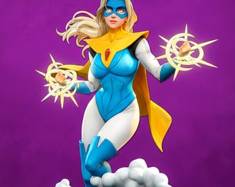 Blonde Blazer | Dispatch | 3D Printed Resin Figure | Fan Art | Hand-Painted or Unpainted