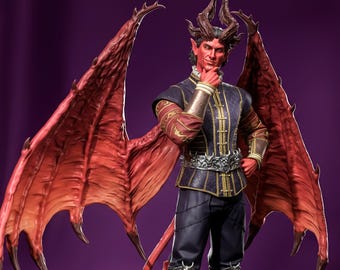 Raphael bg3 | Baldurs Gate 3 | 3D Printed Resin Figure | Fan Art - Choose Finish