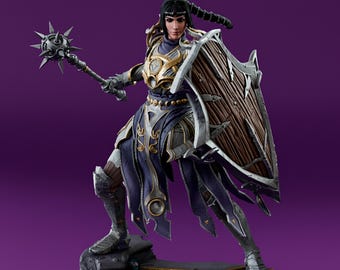 Shadowheart | Baldurs Gate 3 | 3D Printed Resin Figure | Fan Art - Choose Finish