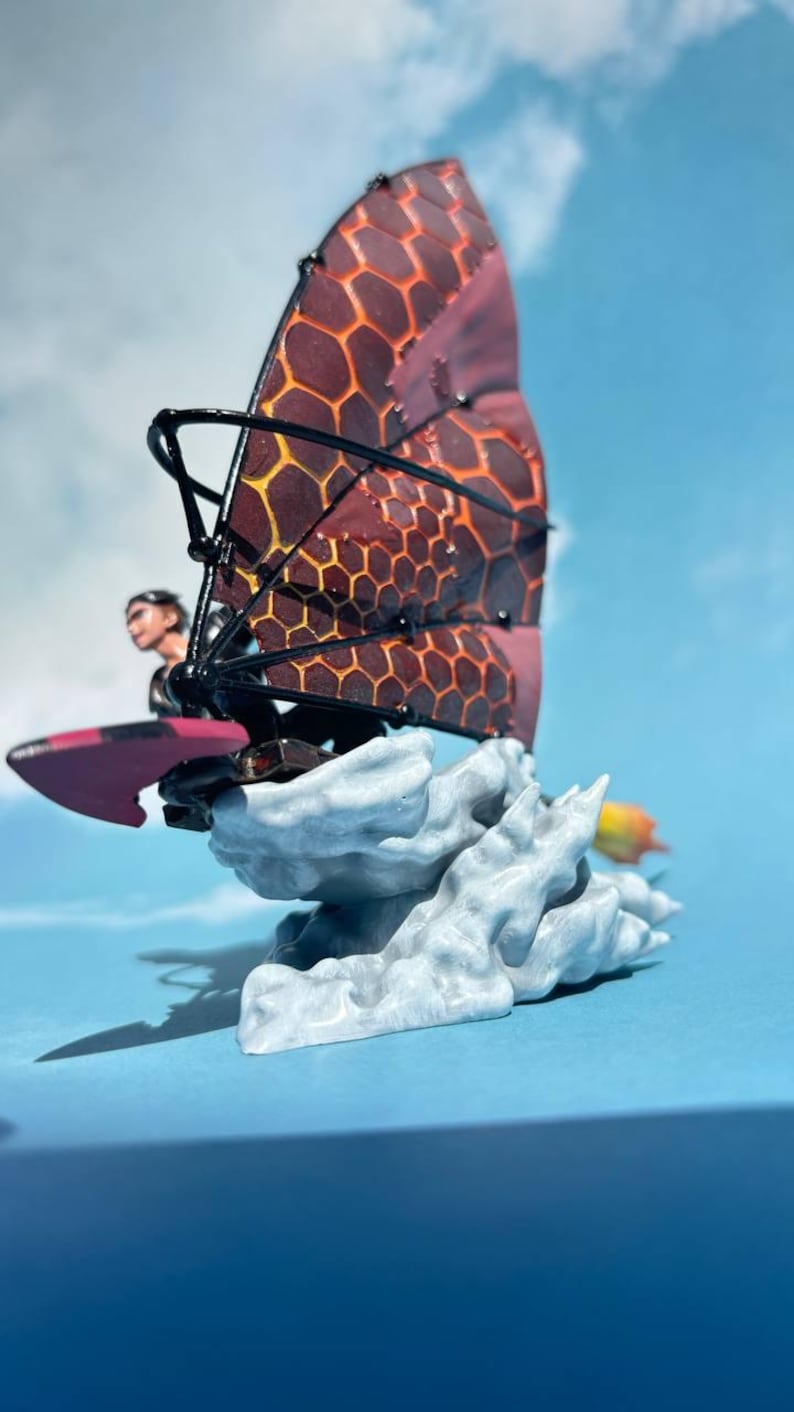 Solar Surfer Treasure Planet Jim Hawkins Solar Surfer Figure: Hand-painted Fan Art ...
