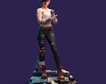 Vi | Arcane | Resin Figure | Fan Art Statue