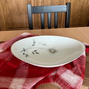Royal Song Midnight Rose China Serving Bowl