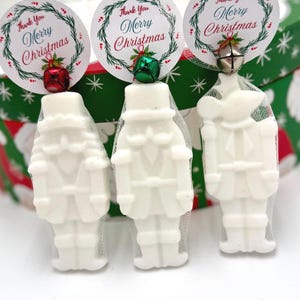 Handmade Nutcracker Soap Favor – Christmas Ballet Party Gift