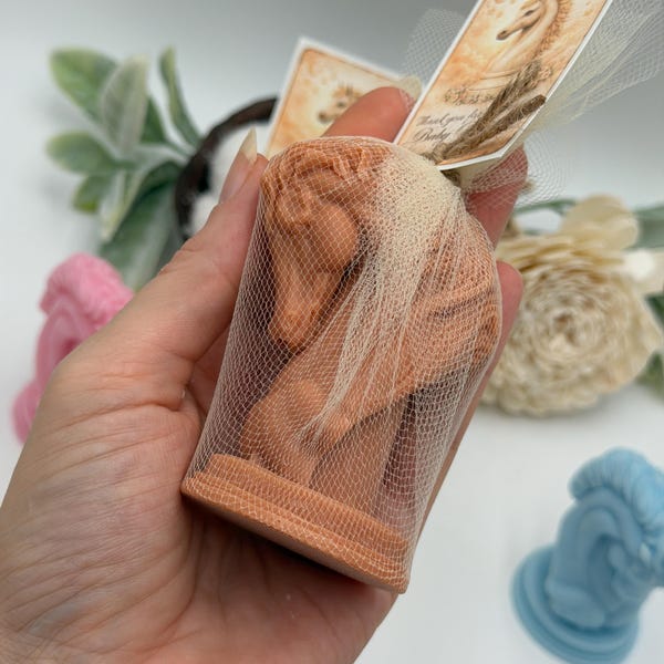 Horse Shaped Soap, Rustic Western Party Favor, Farm Animal Soap