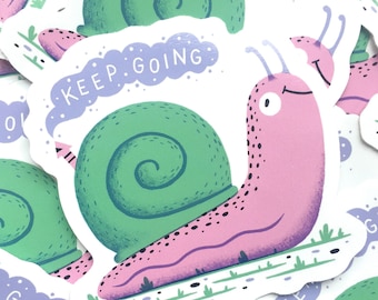 KEEP GOING Vinyl Sticker, Planner, Laptop Decoration