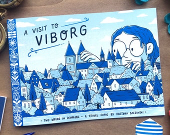 A Visit To Viborg - Diary Comic, Zine, Travel Journal