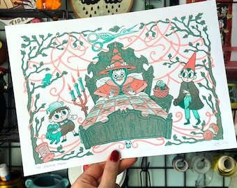 The Adelaide Parade - Over The Garden Wall Riso Print