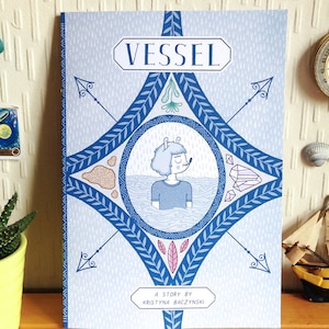 Vessel - Comic Book, Zine, about wanderlust, inertia, adventure