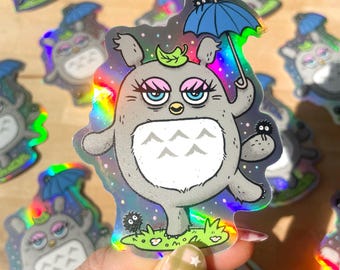 Furbtoro - Cursed Y2K Holographic Sticker