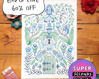 The Secret Garden - A4 Print