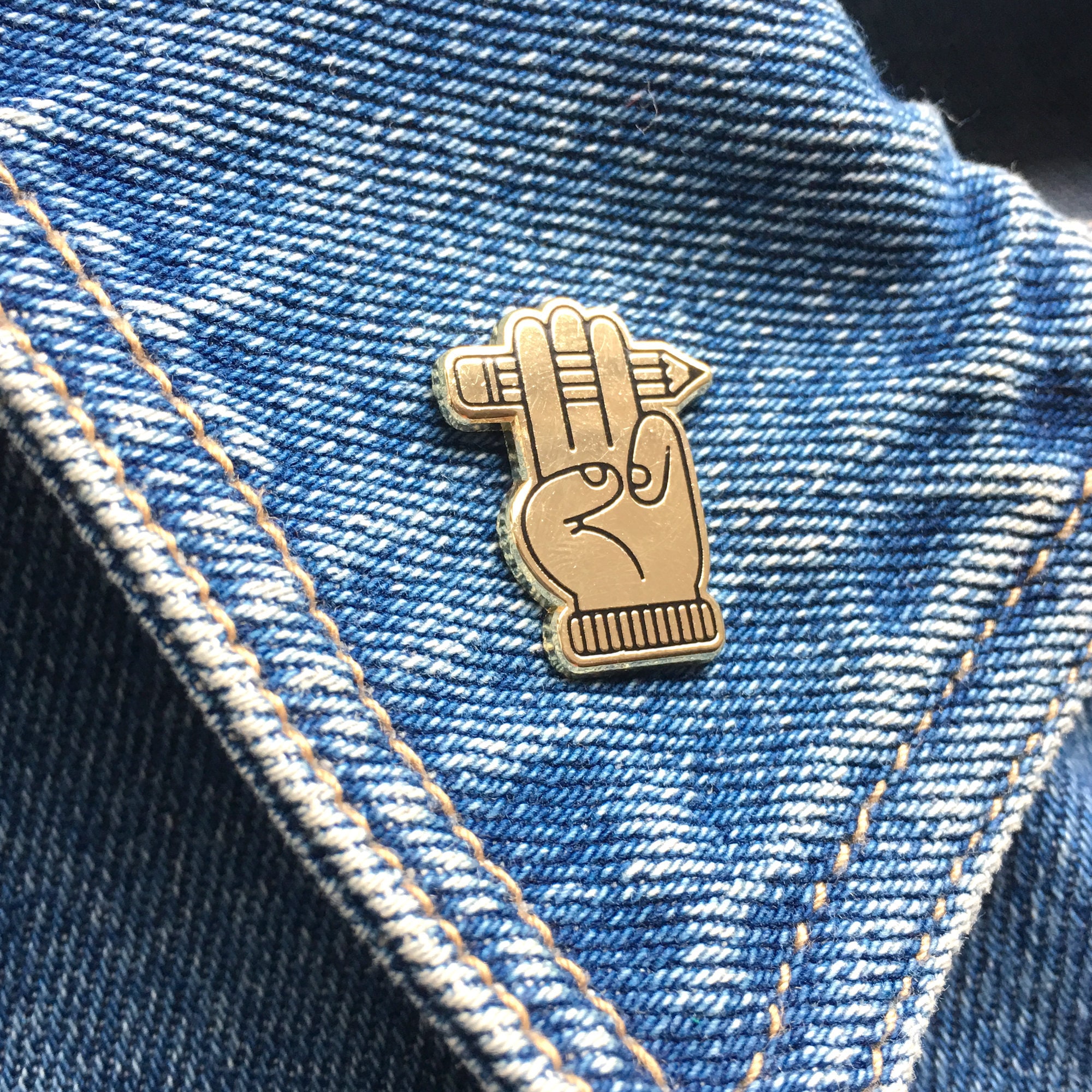 Enamel Pin - Illustrator's Honour, Lapel, Jewellery, Drawing Club…