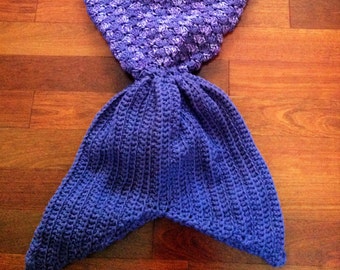 READYMADE MERMAID AFGHAN - Lavender