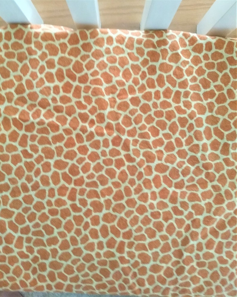 Giraffe Prints Crib Sheet image 2