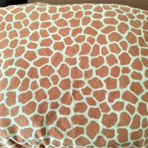 Giraffe Prints Crib Sheet image 1