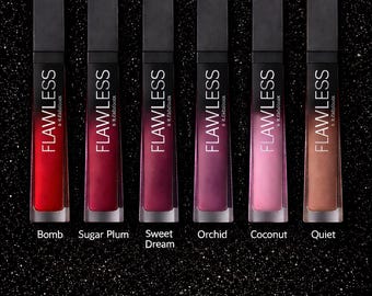 FLAWLESS Matte Lip Gloss Collection | Rich and Smooth