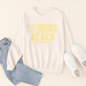 Cousins Beach Crewneck • The Summer I Turned Pretty Sweatshirt • TSITP Inspired Cozy Coastal Pullover