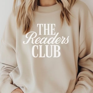 Book Lover&#39;s Fleece Sweatshirt: Cozy Reader&#39;s Pullover, Literary Gift