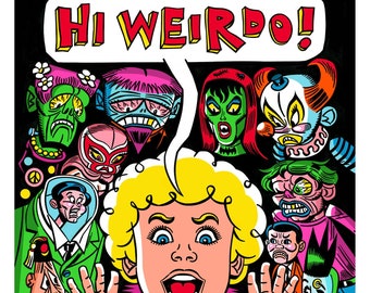Hi Weirdo! - The New Children's Book by Aiden and Mitch O'Connell