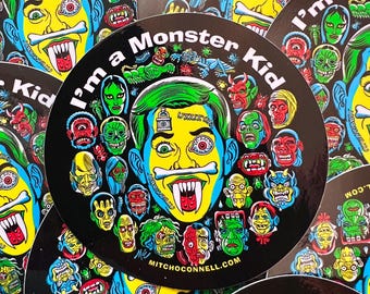 I'm A Monster Kid Stickers!