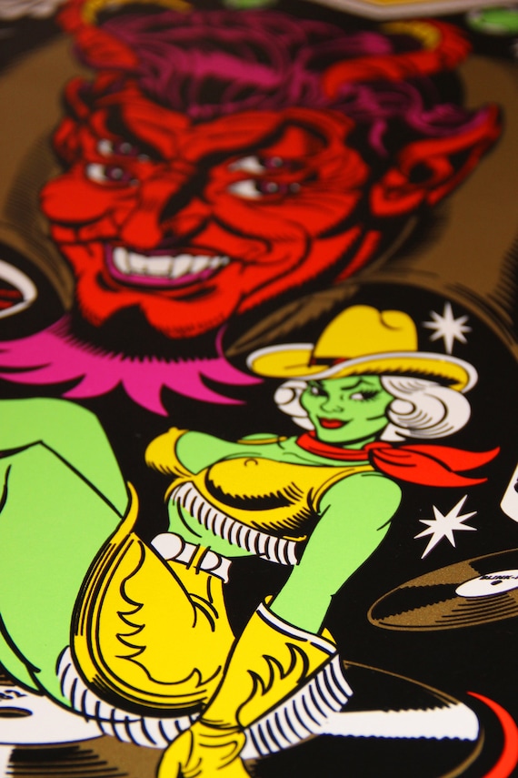 Blink-182 Vegas Devil Show Print! - Etsy