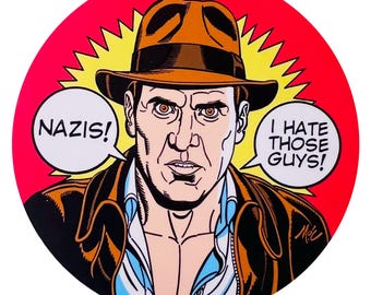 Naklejka „Nienawidzę tych facetów”