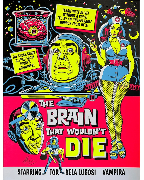 The Brain That Wouldn't Die! - Etsy