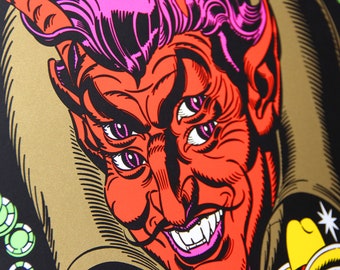 Blink-182 Vegas Devil Show Print! - Etsy