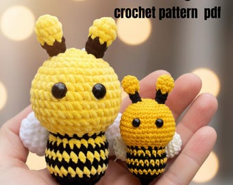 かぎ針編みのハート型紙PDF：あみぐるみクッション、キーホルダー