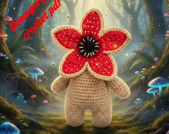 Monster  Crochet Patterns pdf  Crochet Plushies biggner friendly  Cute Crochet Doll
