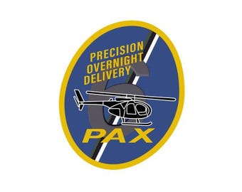 160th SOAR, Nightstalkers, 6 Pax Decal, Color, Permanent