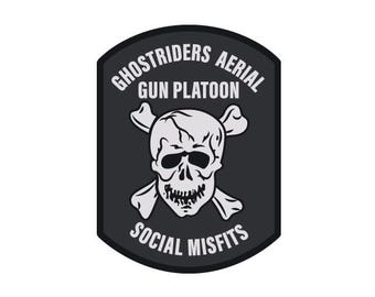 160th SOAR, Nightstalkers, Social Misfits Ghostriders decal, Permanent