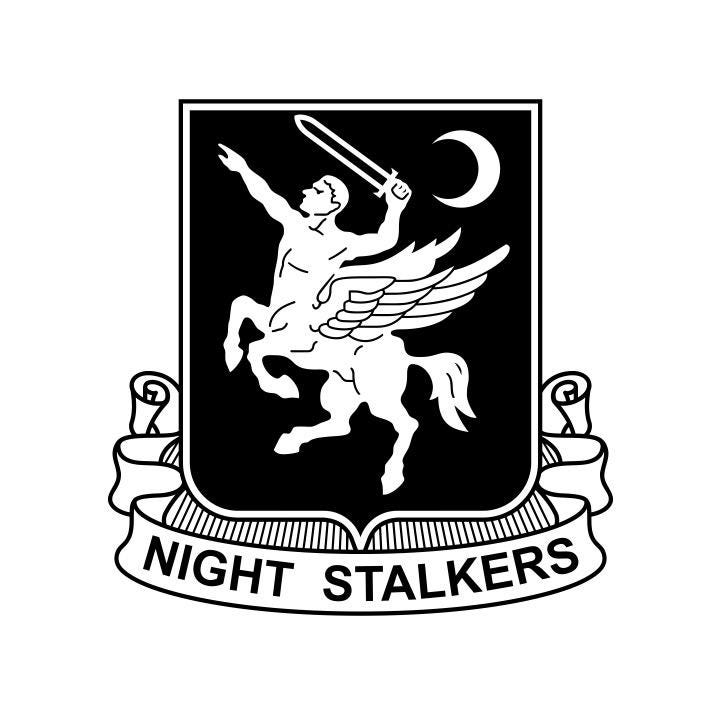 160th SOAR Night Stalkers Seal Sticker - 3x4 Inch Special Ops Military Decal