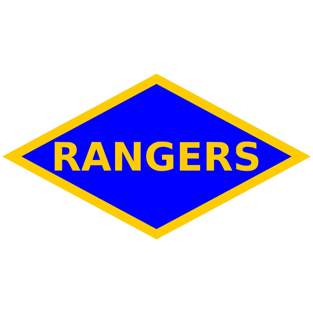 WWII US Army Ranger Diamond Decal - Weatherproof Vinyl - Etsy