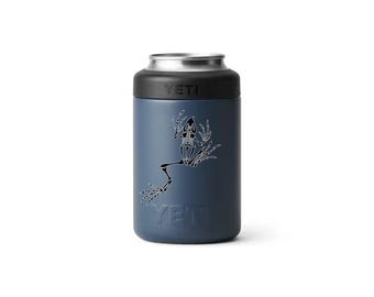 YETI Colster Can Cooler | Navy SEAL Bone Frog | Navy Blue | New