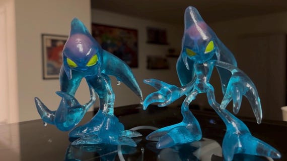Chaos 0 - Resin Printed Figure from Sonic the Hedgehog