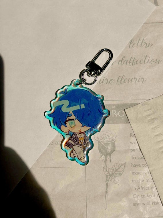 MILGRAM Haruka Sakurai Rainbow Acrylic Keychain - Etsy