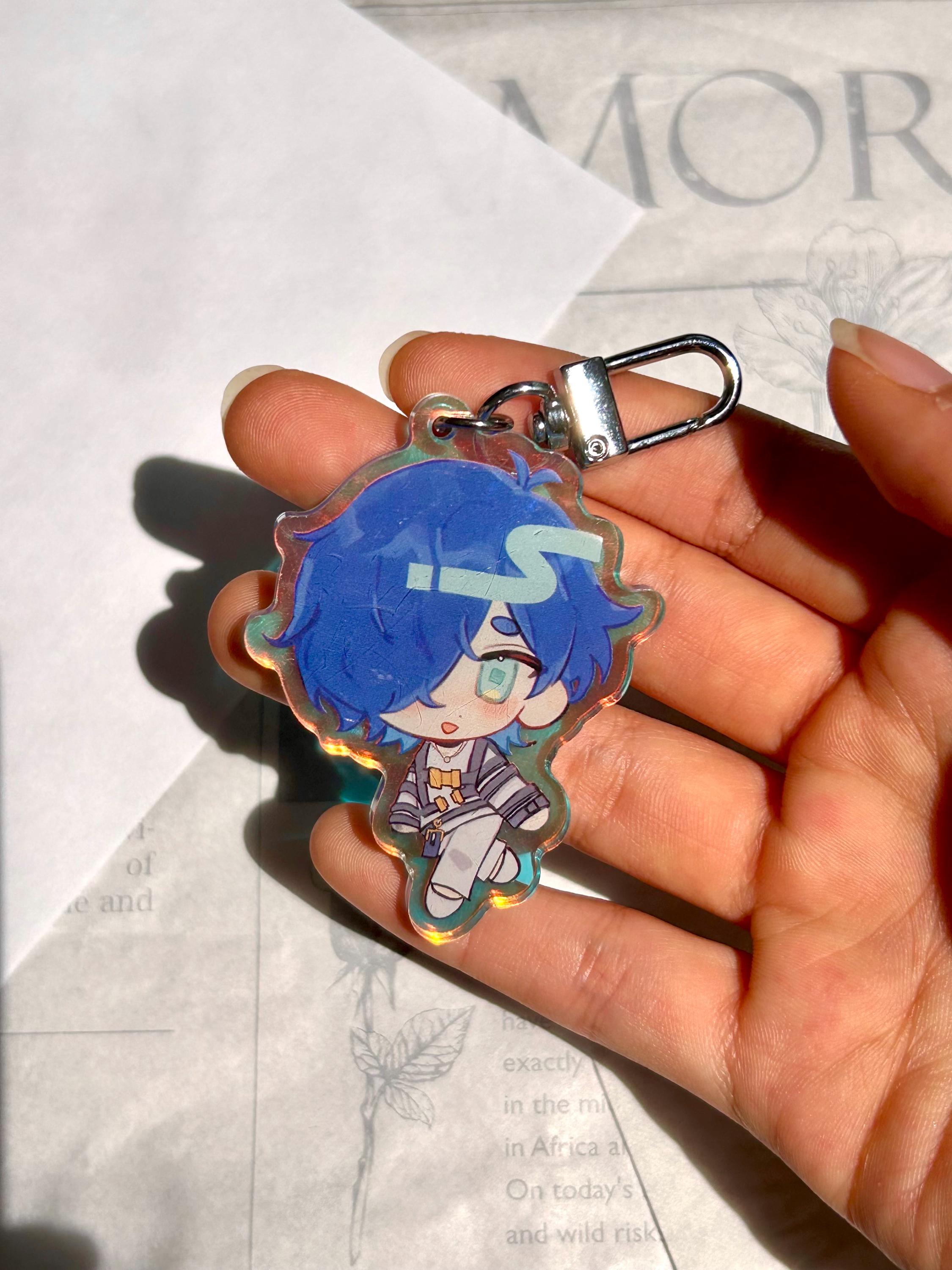 MILGRAM Haruka Sakurai Rainbow Acrylic Keychain - Etsy
