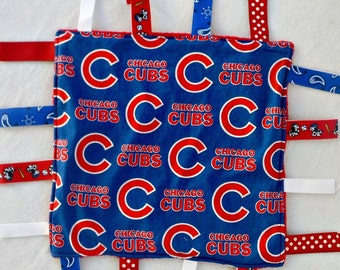 Chicago Cubs Baby Lovey / Security Blanket