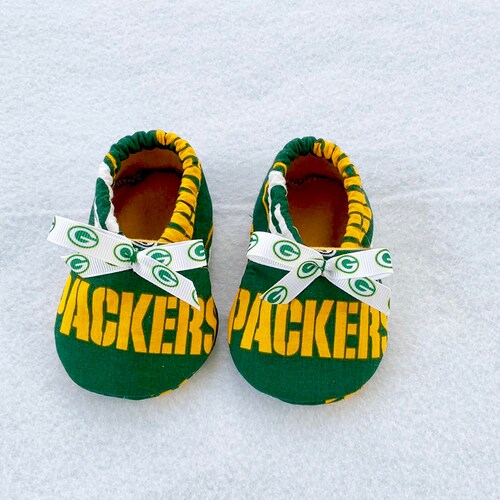 Green Bay Packers Baby Maryjane Booties | Etsy