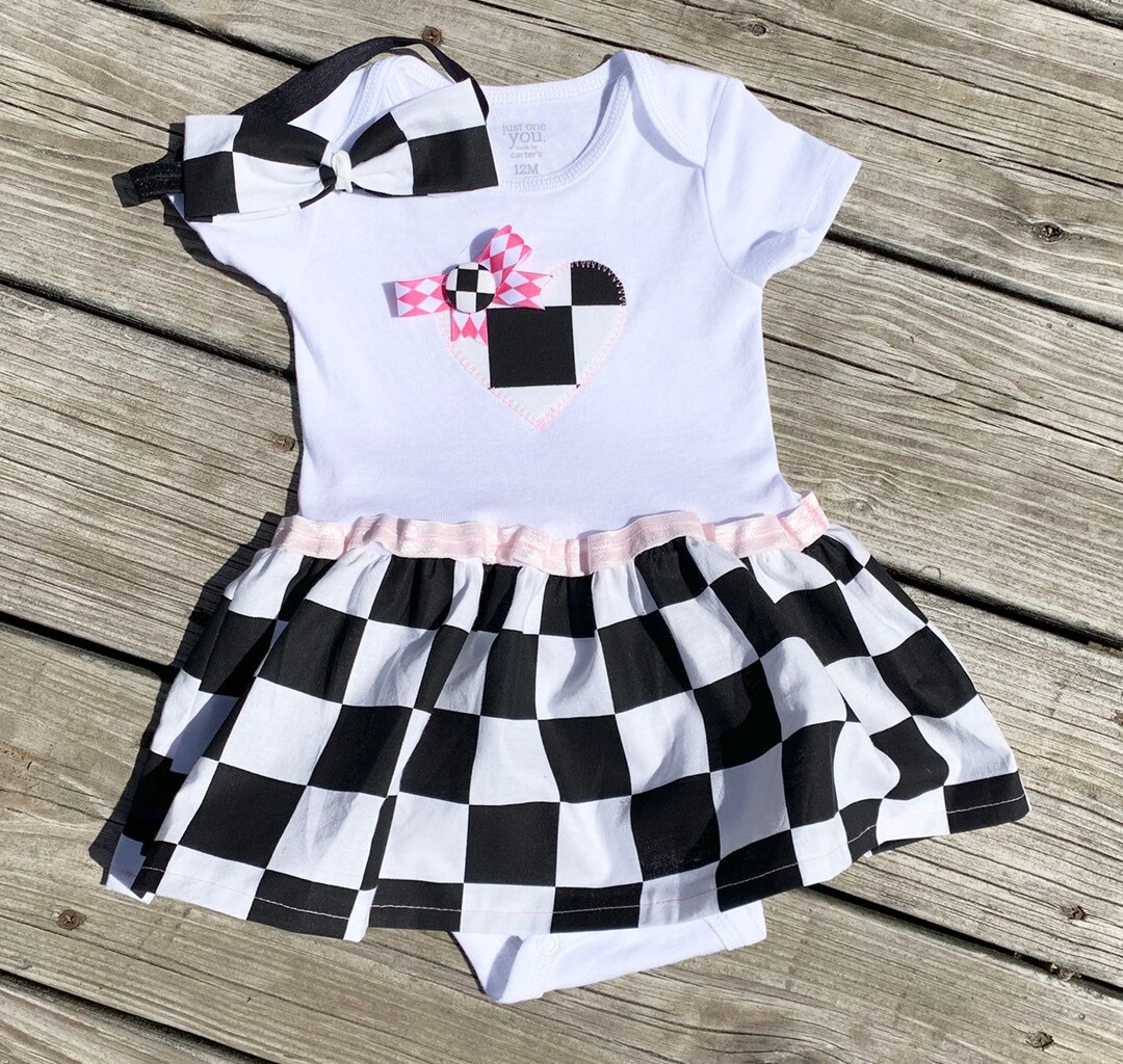 Racing Dress/baby/toddler/nascar - Etsy