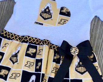 Purdue Boilermakers Baby/Toddler Bodysuit Dress