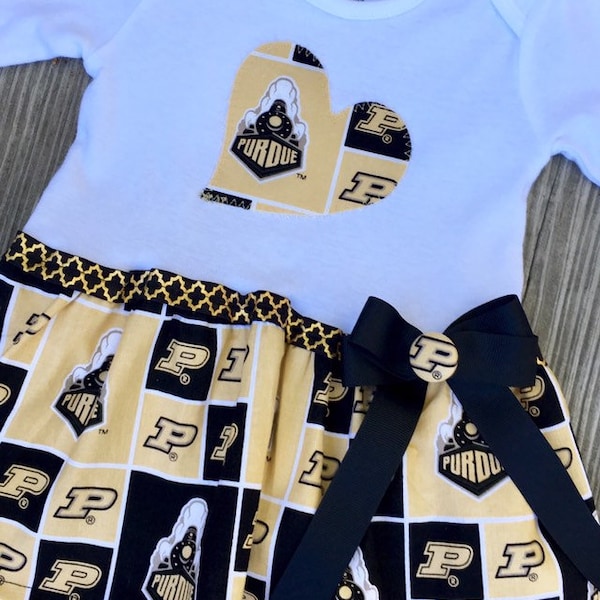 Purdue Boilermakers Baby/Toddler Bodysuit Dress