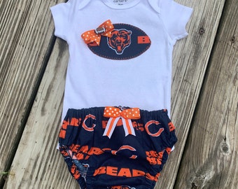 Bears Bodysuit and Diaper Cover Set